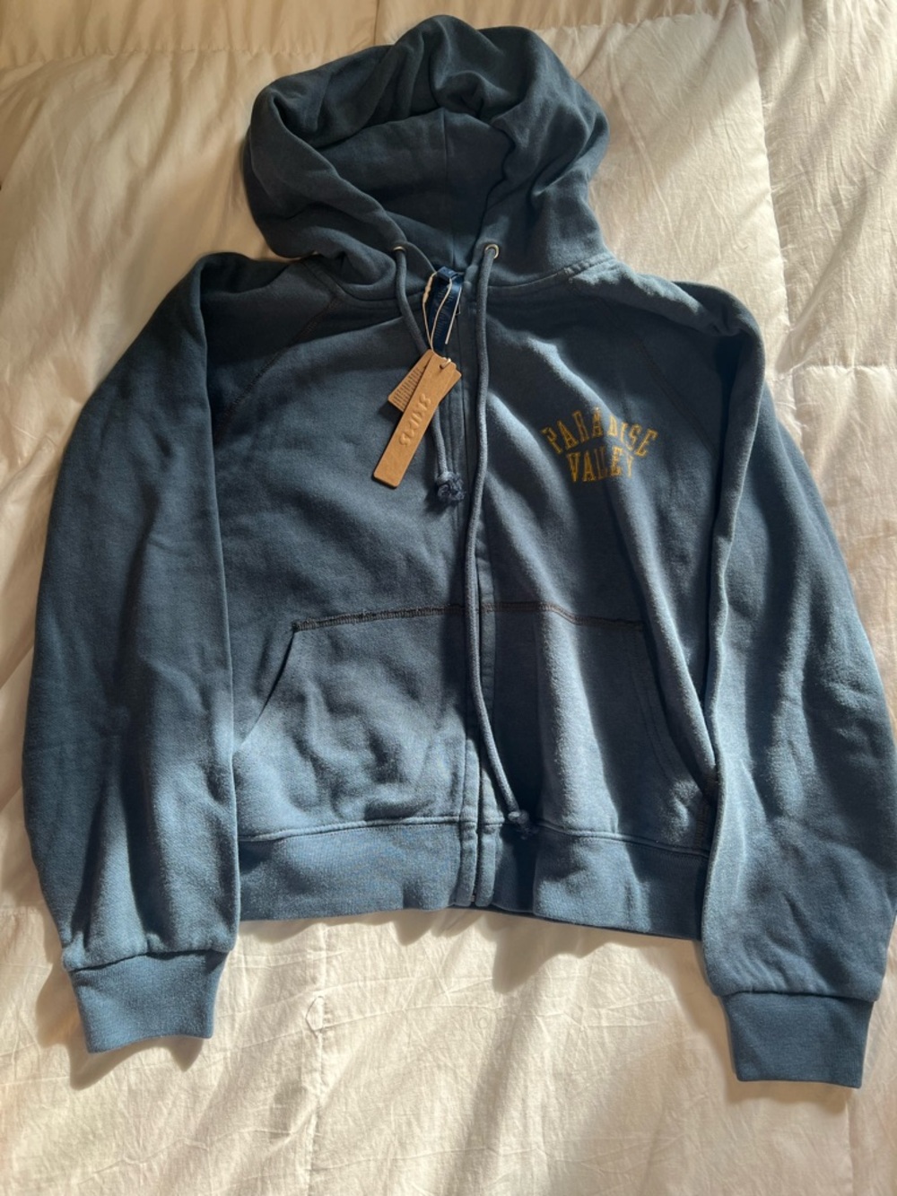 SKIMS Blue Paradise Valley zip up nwt